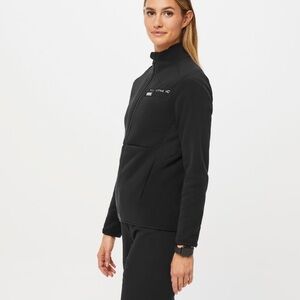 Figs on shift jacket